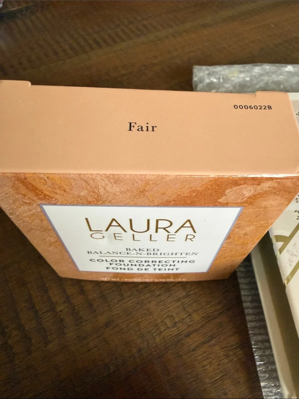 Laura Geller Tuscan Dreams Palette + LG foundation in Fair + “gilded honey”